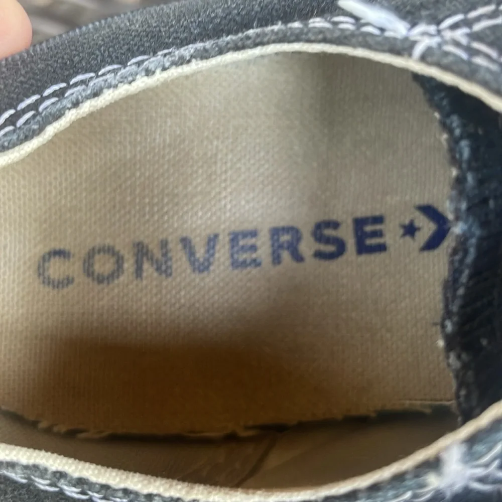 CONVERSE ALL STAR KIDS DARK GRAY TENNIS SHOE SNEAKERS SIZE 3